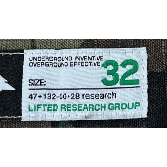 Vintage LRG Lifted Research Group Cargo Shorts Men 32(34) Ripstop Camouflage EUC - Picture 2 of 11